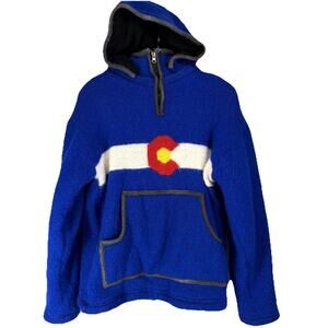 Colorado Wool Sweater 🧵 Fleece Lined Heavyweight Unisex XXL